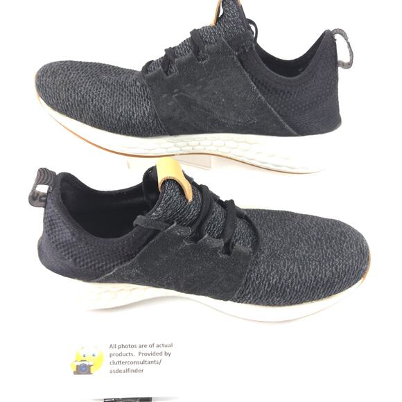 New Balance Fresh Foam Cruz Athletic Running Shoe Womens Size 9.5 WCRZRRB Black - Picture 4 of 10